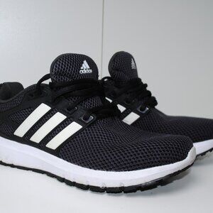 Adidas Men's Running Shoes - Black/White - Size 9